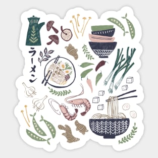 Ramen Bowl Sticker